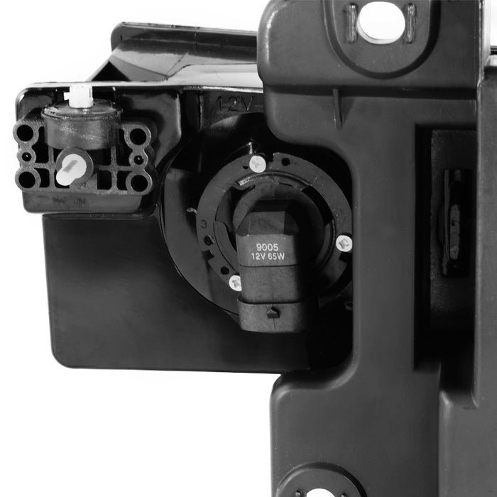 Xtune GMC Yukon 1992-1993 Crystal Headlights w/ Corner & Bumper Smoke main image 1
