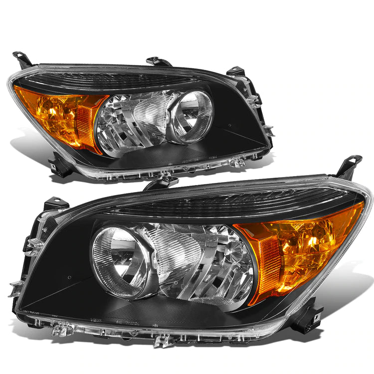 DNA OEM Style Headlights Toyota RAV4 (06-08) w/ Amber Corner Light