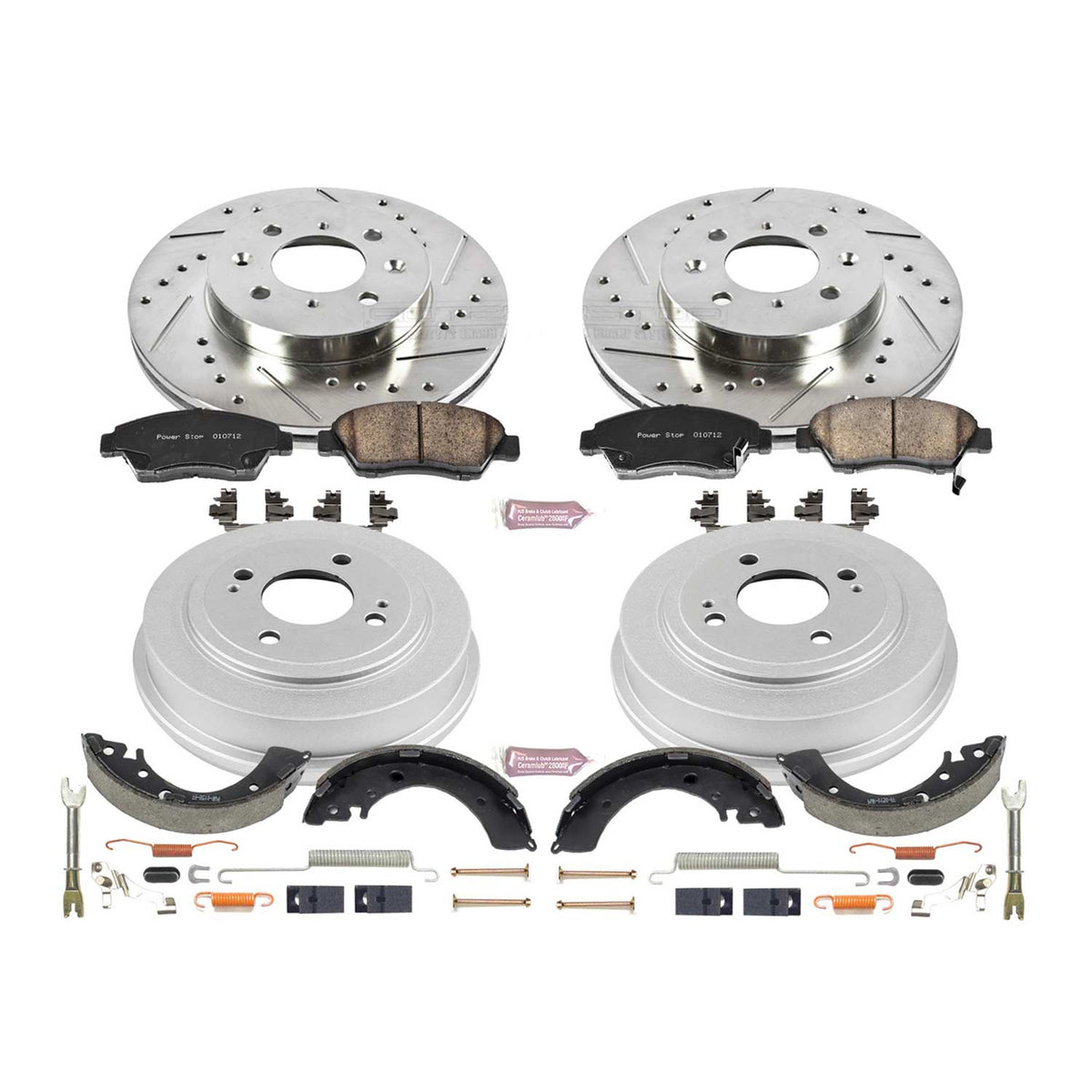 PowerStop Rotor Kit | 2003–2007 Honda Accord (SC2558) main image 1