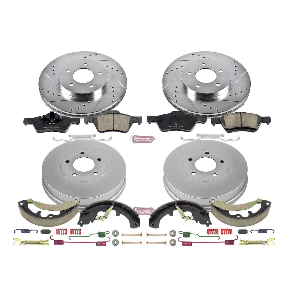 PowerStop Brake Kit | 2017–2018 Ford Escape (KOE7338)