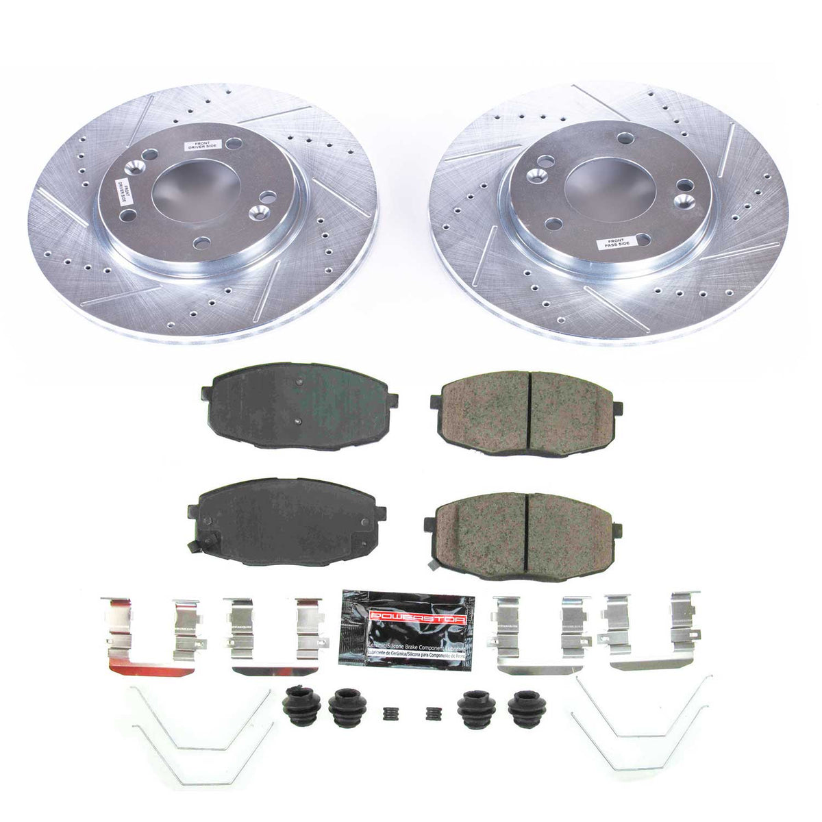 PowerStop Rotor Kit | 2018–2022 Hyundai Kona (SC8279) main image 0