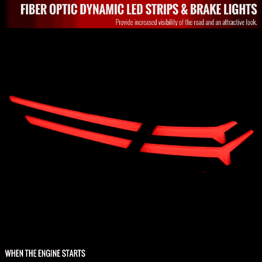 SpecD Tail Lights Honda Accord (20182022) Sequential LED w/ Breathin Redline360