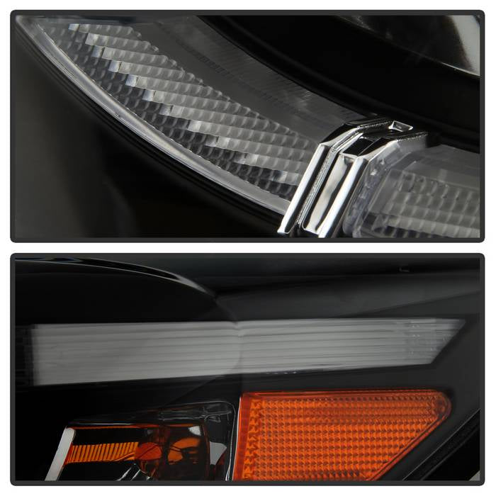 Brighten The Night: Yellowspeed Halogen Headlights For 2013-2016 Mazda CX-5 (LH+RH, Black Housing, Clear Lens) - View #5