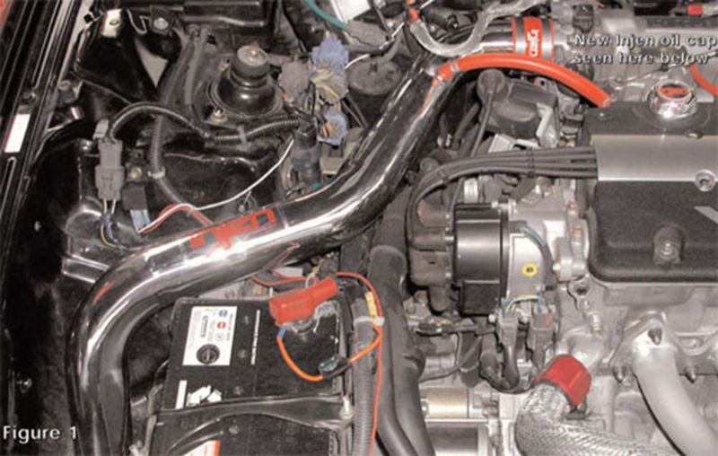 Injen Cold Air Intake Honda Prelude 2.2L (9701) Polished or Black Fin