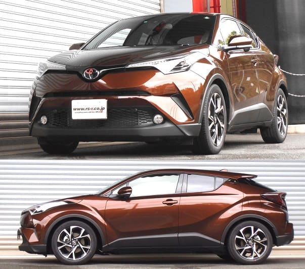 RS-R Lowering Springs Toyota C-HR (2018-2020) T381D - Down Sus