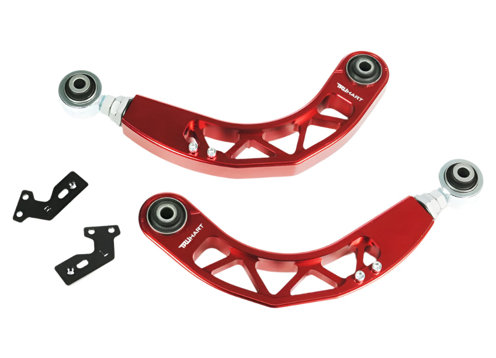 thumbnail image 2 of 1 Pair Adjustable Rear Camber Arms For Honda Accord 2018-2022 – Red, Aluminum 2 of 3