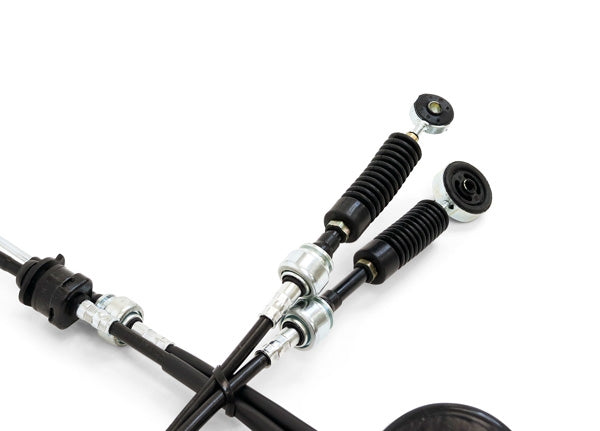 Bull Boost Performance RSX Shifter Cables For K20/K24 K-Swap - Fit DC2, EF, Si Hatch - Aluminum Linkage