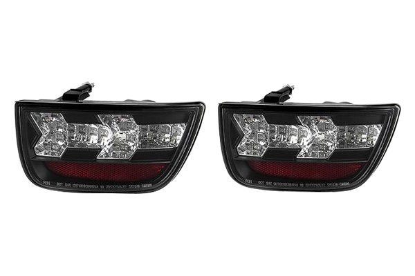 Spyder LED Tail Lights Chevy Camaro (10-13) Lambo Aventador Style - Black  or Smoke