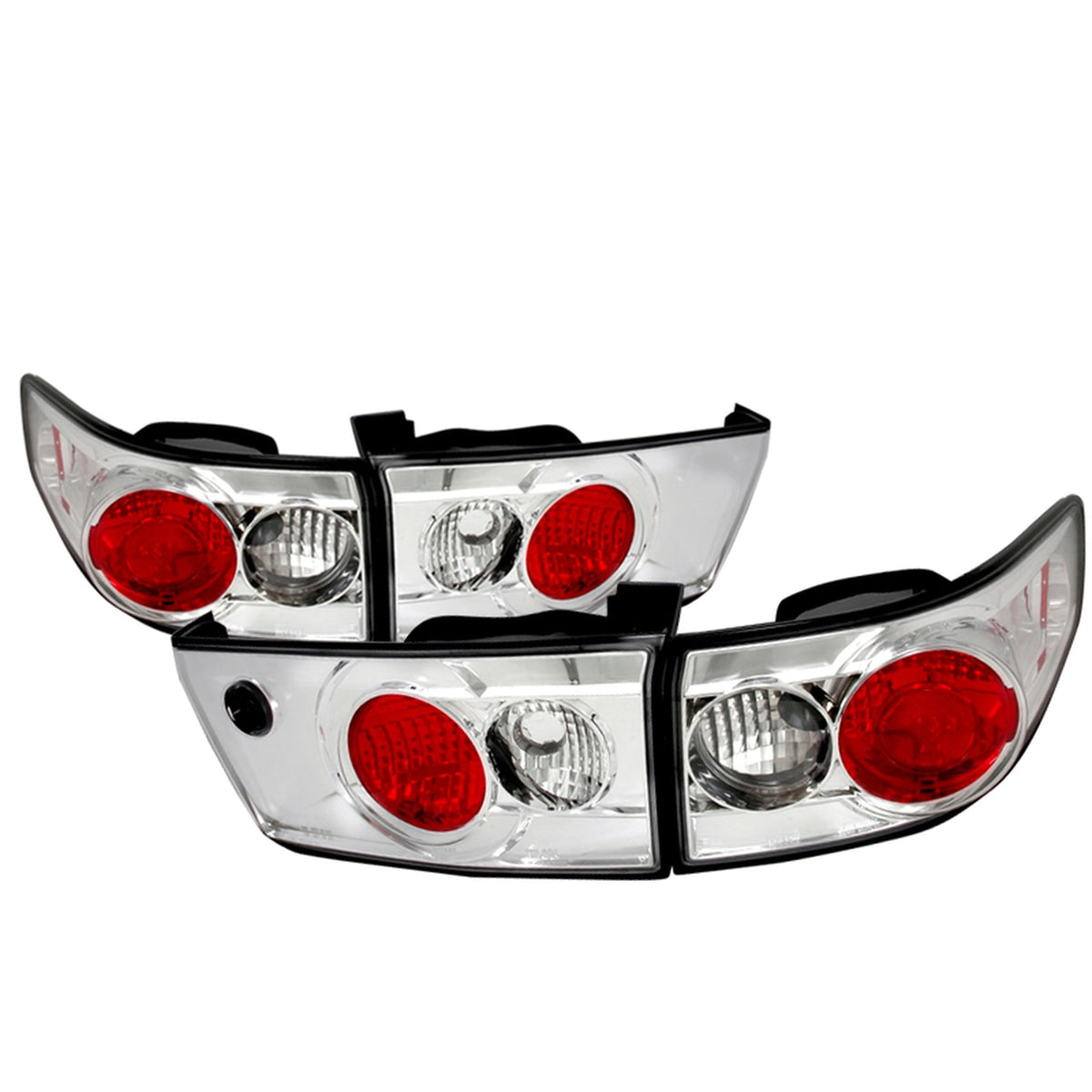 SpecD Tail Lights Honda Accord Sedan (0305) Altezza Style Black or