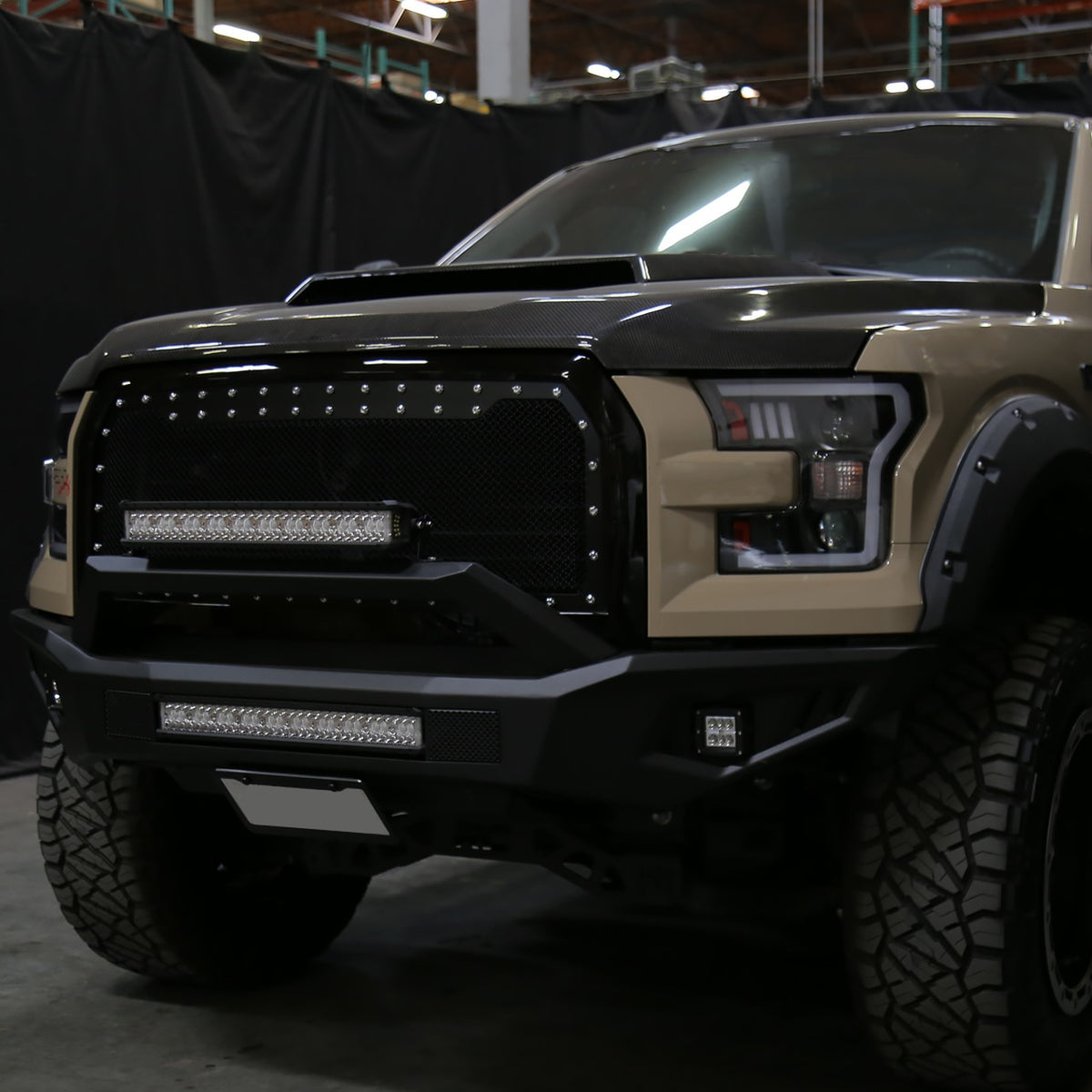 thumbnail image 2 of Chrome Projector Headlights For 2015-2017 Ford F150 – Sequential LED Tube & Signal – DOT/SAE 2 of 3