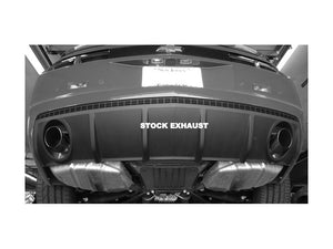 576.07 Solo Performance Axleback w/ J-Pipes Exhaust Chevy Camaro Convertible V8 Auto/Manual (10-15) 993966SL - Redline360