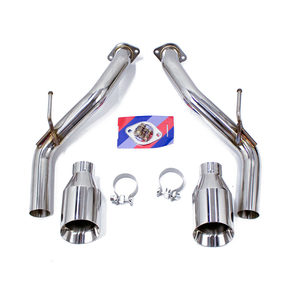 Rev9 Exhaust Infiniti Q50 3.0T V6 Turbo (16-23) Muffler Delete Catback