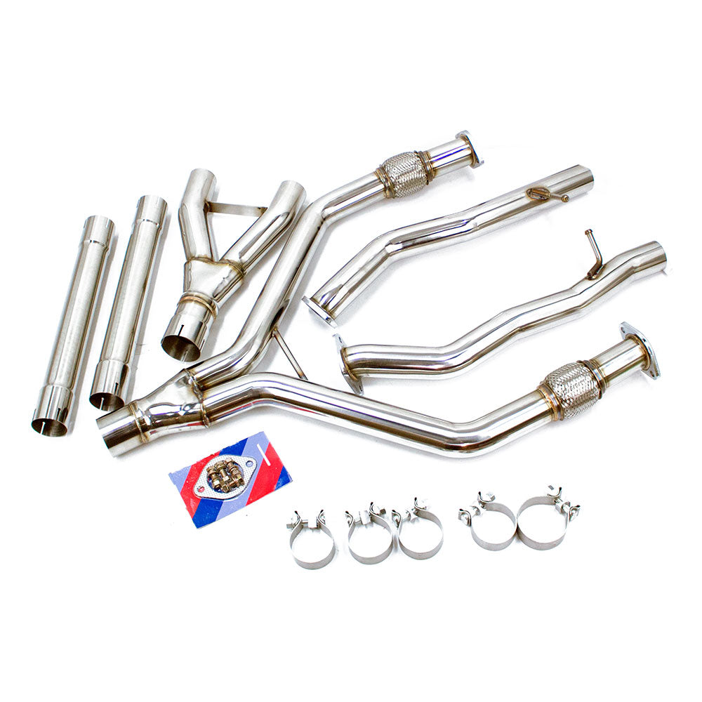 Rev9 Exhaust Infiniti Q50 3.0T V6 Turbo (16-23) Muffler Delete Catback