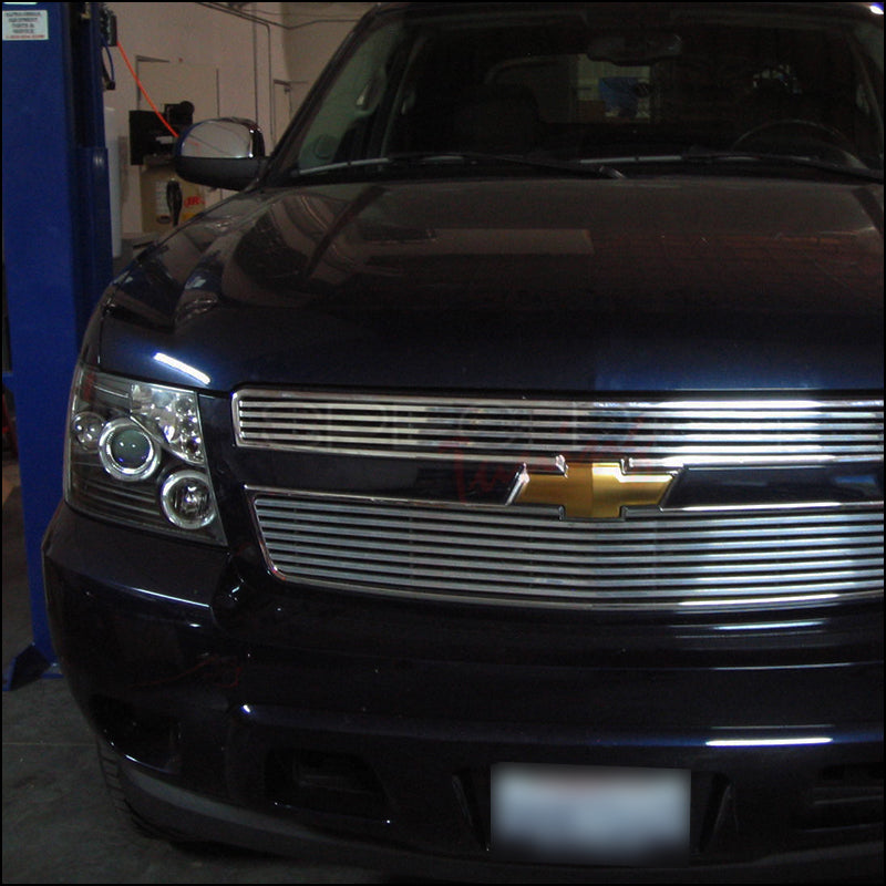 Spec-D Projector Headlights Chevy Tahoe / Avalanche [Dual Halo LED