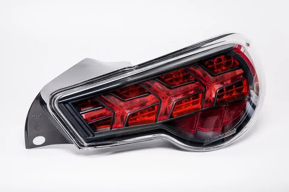 Buddy Club JDM Tail Lights FRS/BRZ/86 (13-21) Lambo Aventador Style w/  Sequential LED