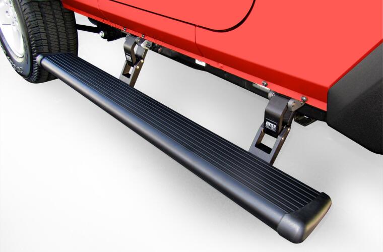 AMP PowerStep Running Boards Jeep Grand Cherokee (14-17) [w/ OBD Connector]  Plug-N-Play Power Side Steps