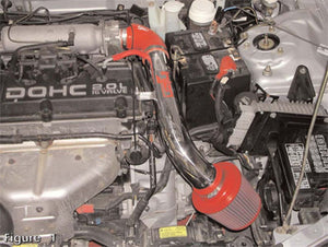 172.52 Injen Short Ram Intake Mitsubishi Eclipse RS/GS Non Turbo (95-99) IS1880P - Redline360