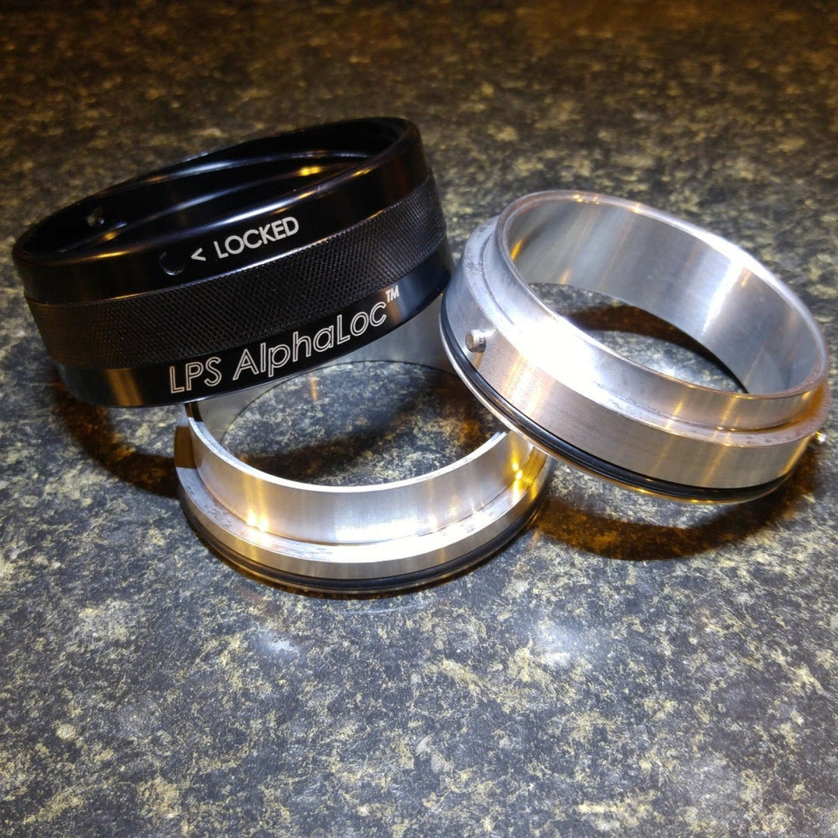 LPS AlphaLoc 2.5" Purple Intercooler and Coolant Tube Couplers Redline360