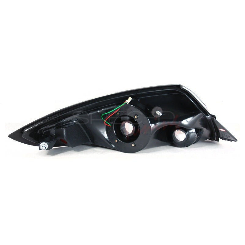 Black LED Tail Lights For 2006-2011 Mitsubishi Eclipse - Brake Lamps Replacement