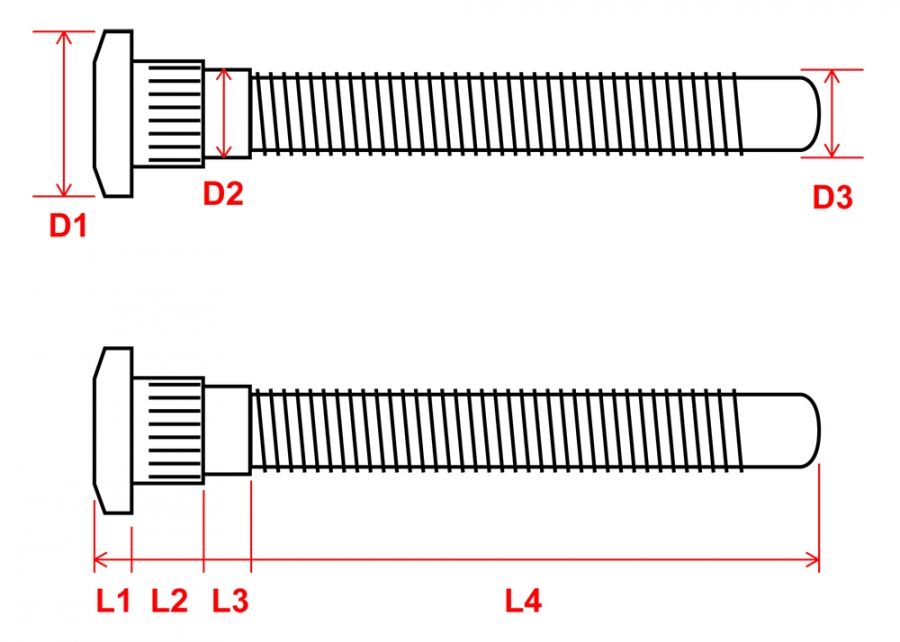 HARDRACE EXTENDED WHEEL STUDS M12X1.5 16PC SET HONDA CIVIC EF EG EK 88-00 by Hardrace only £67.88 | Tegiwa Imports