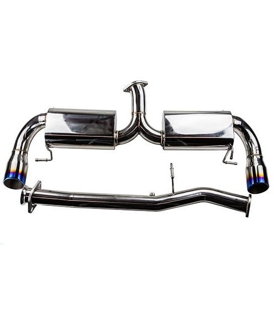 TurboXS Exhaust Mazda RX8 (0411) 3" Catback w/ Blue Burnt Tips Redline360