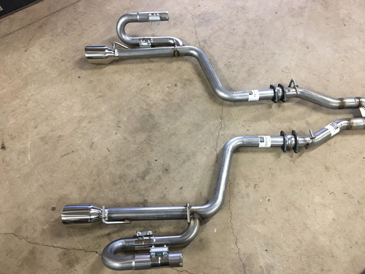 Solo Exhaust Dodge Charger SXT V6 (0610) Street Race Catback w/ Polis