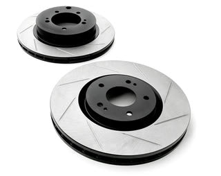 StopTech Front Slotted Brake Rotors Lexus LS400 (95-00) Passenger