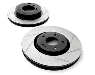 StopTech Front Slotted Brake Rotors Infiniti Q50 (14-20) Q60 (14