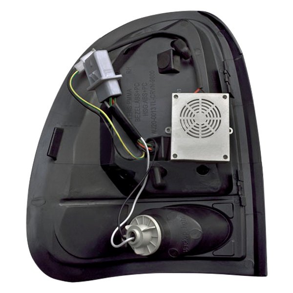 Winjet LED Tail Lights Dodge Durango (9803) Gloss Black or Smoked