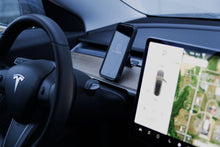 Load image into Gallery viewer, Course Motorsports Phone Mount for Tesla Model 3 (18-23) &amp; Model Y (20-25) Cradle / Magnetic / Magsafe Wireless Charging - Left / Magnetic - Standard Magnetic Alternate Image
