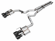 Load image into Gallery viewer, AWE Exhaust Ford Mustang 5.0L V8 Dark Horse S650 (2024) Catback w/ 5” Quad Tips - Track or SwitchPath - SwitchPath / Diamond Black Tips Alternate Image
