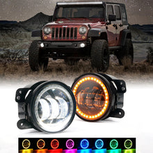 Load image into Gallery viewer, Xprite 4 Inch RGB LED Halo Fog Jeep Gladiator JT (20-22) Escapade Series - Default Title Alternate Image