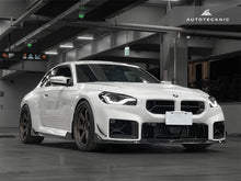 Load image into Gallery viewer, Autotecknic Podium Front Bumper Lower Vent Set BMW M2 G87 (23-25) Dry Carbon Fiber - Default Title Alternate Image