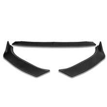 Load image into Gallery viewer, DNA Front Bumper Lip for Mazda 6 (2019-2021) 3-Piece with Vertical Stabilizers and Matte Black or Carbon Fiber Finish - Matte Black Alternate Image