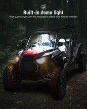 Load image into Gallery viewer, Xprite 17.5&quot; UTV Center Mirror w/ LED Lights &amp; Switch - Spirit Series Alternate Image