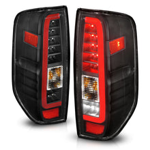 Load image into Gallery viewer, Anzo LED Tail Lights for Nissan Frontier (05-21) NP300 Frontier (16-0) C-Bar Style Black Housing with Clear or Smoke Lens Alternate Image