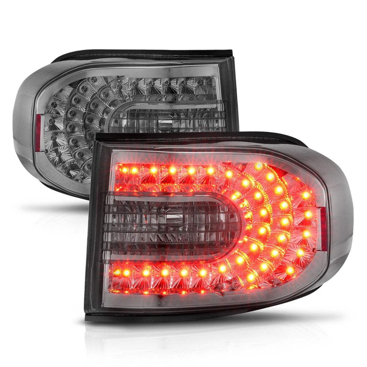 thumbnail image 2 of IJDMTOY Dark Red Lens Full LED Lower Bumper Reflector Lights For 2007-2014 Toyota FJ Cruiser - Tail, Brake, Turn Signal 2 of 3