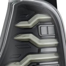 Load image into Gallery viewer, AlphaRex LED Tail Lights for Toyota 4Runner (2003-2009) Luxx Series with Sequential Turn Signal - Alpha-Black / Black / Black Red Alternate Image