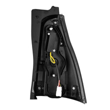 Load image into Gallery viewer, AlphaRex LED Tail Lights for Toyota 4Runner (2003-2009) Luxx Series with Sequential Turn Signal - Alpha-Black / Black / Black Red Alternate Image