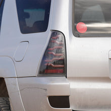 Load image into Gallery viewer, AlphaRex LED Tail Lights for Toyota 4Runner (2003-2009) Luxx Series with Sequential Turn Signal - Alpha-Black / Black / Black Red Alternate Image