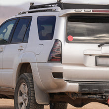 Load image into Gallery viewer, AlphaRex LED Tail Lights for Toyota 4Runner (2003-2009) Luxx Series with Sequential Turn Signal - Alpha-Black / Black / Black Red Alternate Image