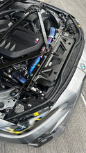 Load image into Gallery viewer, IRL Titanium Front Mount Intakes BMW M2 M3 M4 G80 G82 G83 G87 S58 (2021-2026) G8X High Performance - Blue / Blue Alternate Image