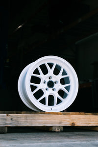 fifteen52 Vertex RSR 18x8.5 Wheels Asphalt Black / Frosted Graphite / Matte Titanium / Rally White