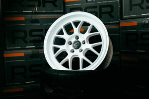 fifteen52 Vertex RSR 18x8.5 Wheels Asphalt Black / Frosted Graphite / Matte Titanium / Rally White