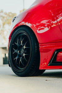 fifteen52 Vertex RSR 18x8.5 Wheels Asphalt Black / Frosted Graphite / Matte Titanium / Rally White