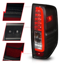 Load image into Gallery viewer, Anzo LED Tail Lights for Nissan Frontier (05-21) NP300 Frontier (16-0) C-Bar Style Black Housing with Clear or Smoke Lens Alternate Image