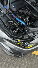 Load image into Gallery viewer, IRL Titanium Front Mount Intakes BMW M2 M3 M4 G80 G82 G83 G87 S58 (2021-2026) G8X High Performance - Blue / Blue Alternate Image
