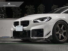Load image into Gallery viewer, Autotecknic Podium Front Bumper Lower Vent Set BMW M2 G87 (23-25) Dry Carbon Fiber - Default Title Alternate Image