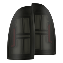 Load image into Gallery viewer, AlphaRex LED Tail Lights for Toyota Tacoma (2005-2015) Prismatic Nova Series with Sequential Signal - Alpha Black / Black Alternate Image