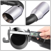 Load image into Gallery viewer, DNA Exhaust for Jeep Wrangler 3.6L (2012-2018) Axleback with Double Rolled Wall Tips CBE-UR-008 Alternate Image